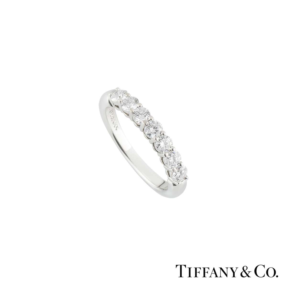 tiffany half eternity ring